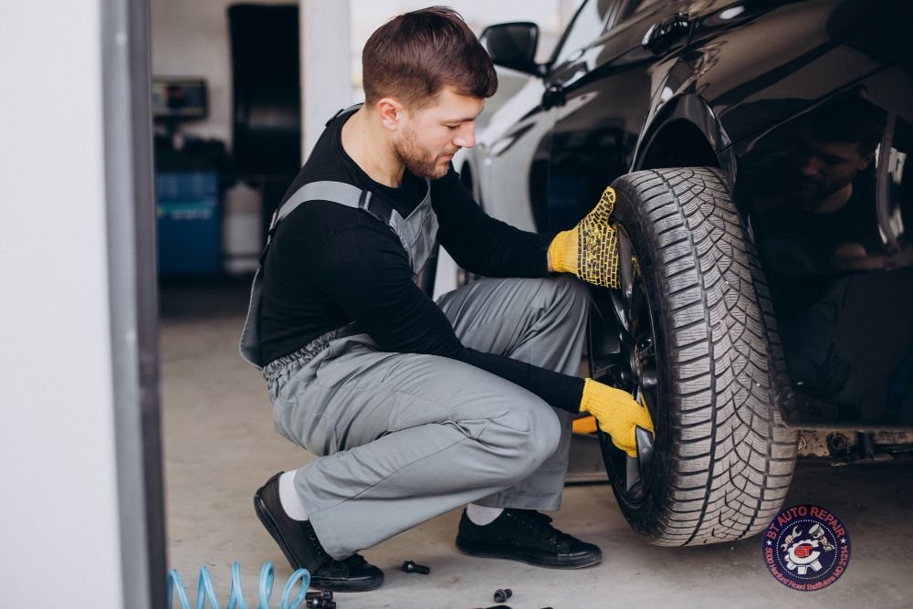 Tire installation